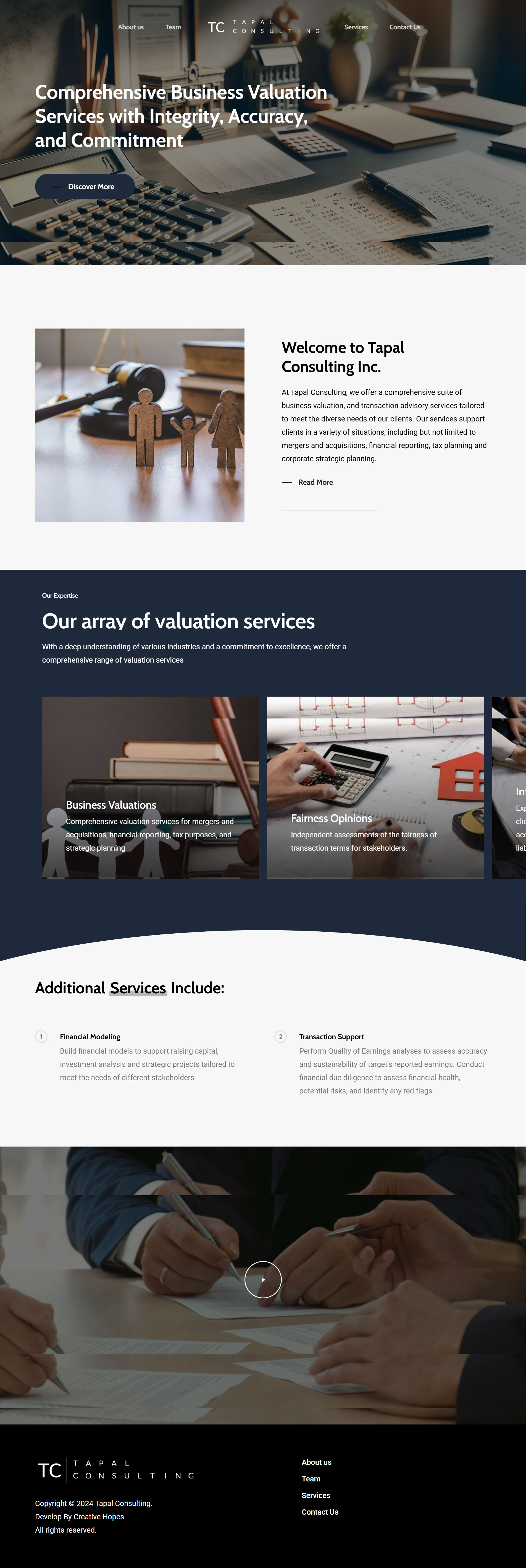 Tapal Consulting, CA